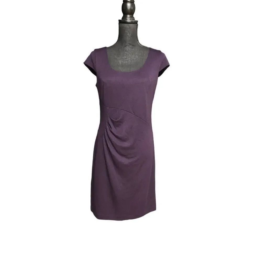 Ann Taylor Ruched Sheath Dress